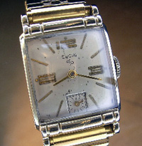 1949 Elgin wrist watch in y.g.f.